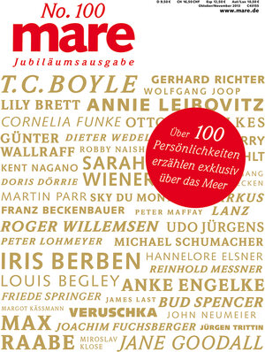 Buchcover mare - Die Zeitschrift der Meere / No. 100 / Jubiläumsausgabe  | EAN 9783866480322 | ISBN 3-86648-032-6 | ISBN 978-3-86648-032-2