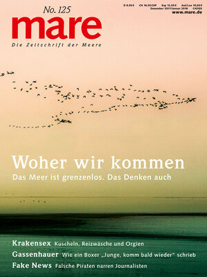 Buchcover mare - Die Zeitschrift der Meere / No. 125 / Philosophie  | EAN 9783866484146 | ISBN 3-86648-414-3 | ISBN 978-3-86648-414-6