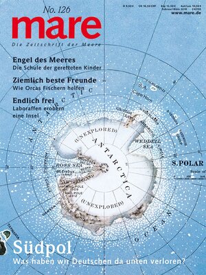 Buchcover mare - Die Zeitschrift der Meere / No. 126 / Südpol  | EAN 9783866484153 | ISBN 3-86648-415-1 | ISBN 978-3-86648-415-3