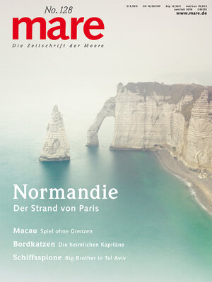 Buchcover mare - Die Zeitschrift der Meere / No. 128 / Normandie  | EAN 9783866484177 | ISBN 3-86648-417-8 | ISBN 978-3-86648-417-7