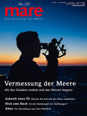 Buchcover mare - Die Zeitschrift der Meere / No. 129 / Vermessung der Meere  | EAN 9783866484184 | ISBN 3-86648-418-6 | ISBN 978-3-86648-418-4