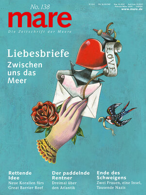 Buchcover mare - Die Zeitschrift der Meere / No. 138 / Liebesbriefe  | EAN 9783866484276 | ISBN 3-86648-427-5 | ISBN 978-3-86648-427-6