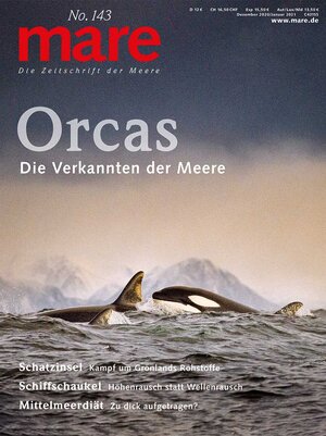 Buchcover mare - Die Zeitschrift der Meere / No. 143 / Orcas  | EAN 9783866484320 | ISBN 3-86648-432-1 | ISBN 978-3-86648-432-0