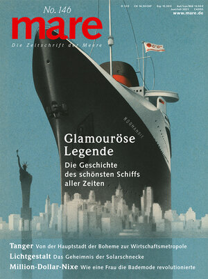 Buchcover mare - Die Zeitschrift der Meere / No. 146 / Glamouröse Legende des Schiffs „Normandie“  | EAN 9783866484351 | ISBN 3-86648-435-6 | ISBN 978-3-86648-435-1