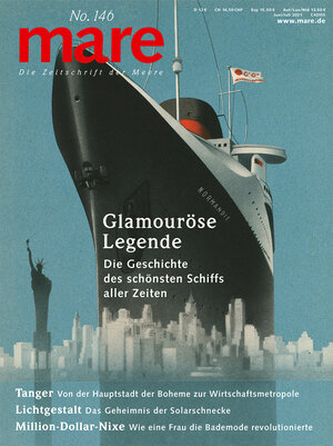 Buchcover mare - Die Zeitschrift der Meere / No. 146 / Glamouröse Legende des Schiffs „Normandie“ | EAN 9783866484351 | ISBN 3-86648-435-6 | ISBN 978-3-86648-435-1
