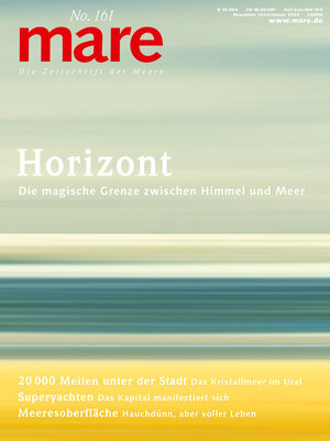 Buchcover mare - Die Zeitschrift der Meere / No. 161 / Horizont  | EAN 9783866484504 | ISBN 3-86648-450-X | ISBN 978-3-86648-450-4