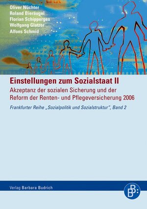Buchcover Einstellungen zum Sozialstaat II | Oliver Nüchter | EAN 9783866499249 | ISBN 3-86649-924-8 | ISBN 978-3-86649-924-9