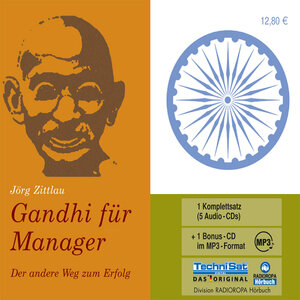 Buchcover Gandhi für Manager | Jörg Zittlau | EAN 9783866672574 | ISBN 3-86667-257-8 | ISBN 978-3-86667-257-4