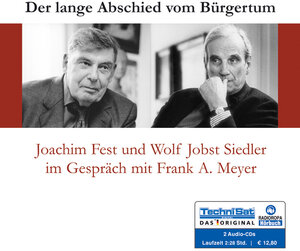 Buchcover Der lange Abschied vom Bürgertum | Joachim Fest | EAN 9783866672802 | ISBN 3-86667-280-2 | ISBN 978-3-86667-280-2