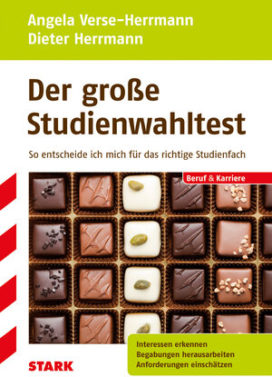 Buchcover STARK Angela Verse-Herrmann/Dieter Herrmann: Der große Studienwahltest | Angela Verse-Herrmann | EAN 9783866685871 | ISBN 3-86668-587-4 | ISBN 978-3-86668-587-1
