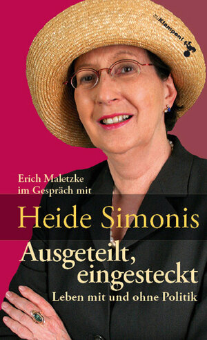 Buchcover Ausgeteilt, eingesteckt | Heide Simonis | EAN 9783866740129 | ISBN 3-86674-012-3 | ISBN 978-3-86674-012-9