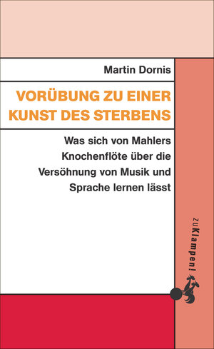Buchcover Vorübung zu einer Kunst des Sterbens | Martin Dornis | EAN 9783866748156 | ISBN 3-86674-815-9 | ISBN 978-3-86674-815-6