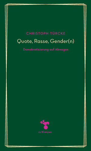 Buchcover Quote, Rasse, Gender(n) | Christoph Türcke | EAN 9783866749139 | ISBN 3-86674-913-9 | ISBN 978-3-86674-913-9