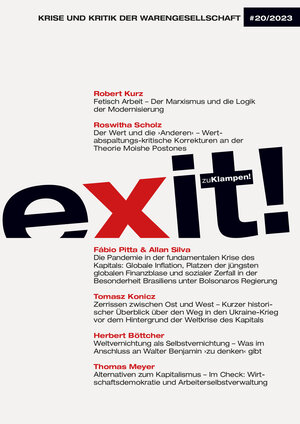Buchcover Exit! Krise und Kritik der Warengesellschaft | Robert Kurz | EAN 9783866749917 | ISBN 3-86674-991-0 | ISBN 978-3-86674-991-7
