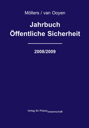 Buchcover Jahrbuch Öffentliche Sicherheit 2008/2009  | EAN 9783866760530 | ISBN 3-86676-053-1 | ISBN 978-3-86676-053-0