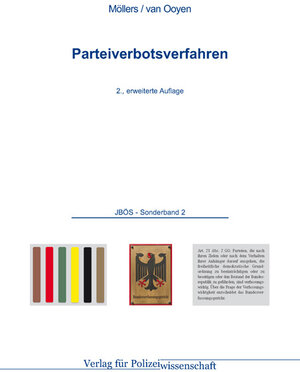 Buchcover Parteiverbotsverfahren  | EAN 9783866761285 | ISBN 3-86676-128-7 | ISBN 978-3-86676-128-5