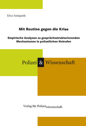 Buchcover Mit Routine gegen die Krise | Elisa Szulganik | EAN 9783866761889 | ISBN 3-86676-188-0 | ISBN 978-3-86676-188-9