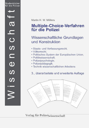 Buchcover Multiple-Choice-Verfahren für die Polizei | Martin H. W. Möllers | EAN 9783866767751 | ISBN 3-86676-775-7 | ISBN 978-3-86676-775-1