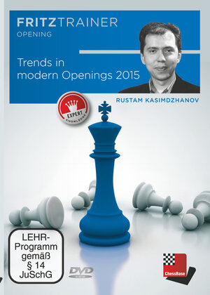 Buchcover Trends in modern Openings 2015 | Rustam Kasimdzhanov | EAN 9783866814806 | ISBN 3-86681-480-1 | ISBN 978-3-86681-480-6