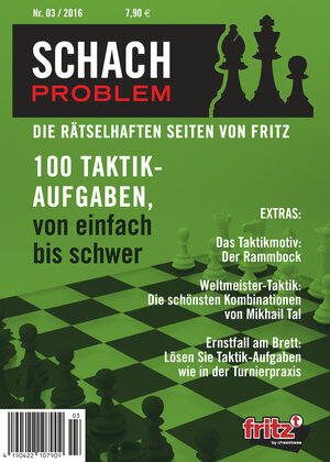 Buchcover Schach Problem 03/2016  | EAN 9783866815438 | ISBN 3-86681-543-3 | ISBN 978-3-86681-543-8