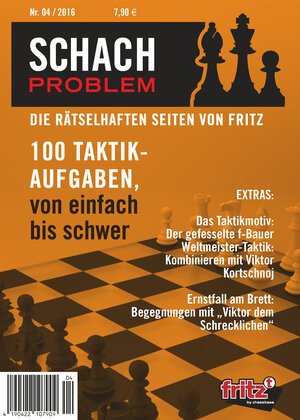 Buchcover Schach Problem #04/2016  | EAN 9783866815544 | ISBN 3-86681-554-9 | ISBN 978-3-86681-554-4