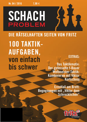 Buchcover Schach Problem #04/2016 | EAN 9783866815568 | ISBN 3-86681-556-5 | ISBN 978-3-86681-556-8