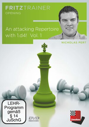 Buchcover An attacking Repertoire with 1. d4 - Part 1 | Nicholas Pert | EAN 9783866816930 | ISBN 3-86681-693-6 | ISBN 978-3-86681-693-0