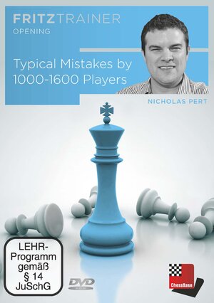 Buchcover Typical Mistakes by 1000-1600 Players | Nicholas Pert | EAN 9783866817340 | ISBN 3-86681-734-7 | ISBN 978-3-86681-734-0