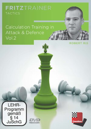 Buchcover Calculation Training in Attack & Defence Vol.2 | Robert Ris | EAN 9783866818125 | ISBN 3-86681-812-2 | ISBN 978-3-86681-812-5