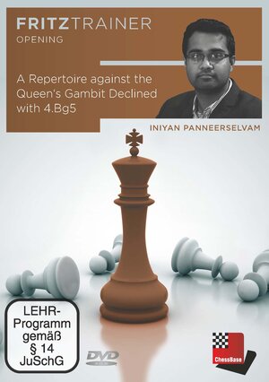 Buchcover A Repertoire against the Queen‘s Gambit Declined with 4.Bg5 | Iniyan Panneerselvam | EAN 9783866819498 | ISBN 3-86681-949-8 | ISBN 978-3-86681-949-8