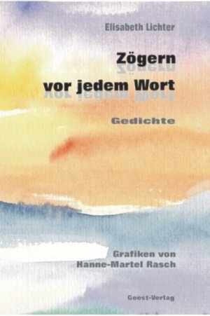 Buchcover Zögern vor jedem Wort | Elisabeth Lichter | EAN 9783866850088 | ISBN 3-86685-008-5 | ISBN 978-3-86685-008-8