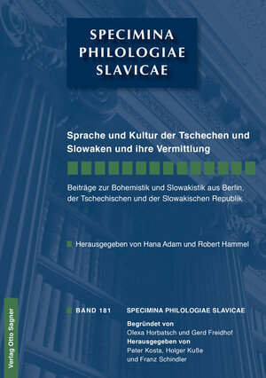 Buchcover Sprache und Kultur der Tschechen und Slowaken und ihre Vermittlung  | EAN 9783866885301 | ISBN 3-86688-530-X | ISBN 978-3-86688-530-1