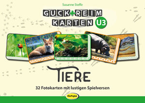 Buchcover Guck-ReimKarten U3 - TIERE | Susanne Steffe | EAN 9783867023726 | ISBN 3-86702-372-7 | ISBN 978-3-86702-372-6