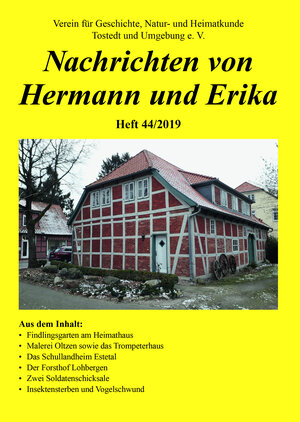 Buchcover Nachrichten von Hermann und Erika Heft 44/2019  | EAN 9783867078603 | ISBN 3-86707-860-2 | ISBN 978-3-86707-860-3