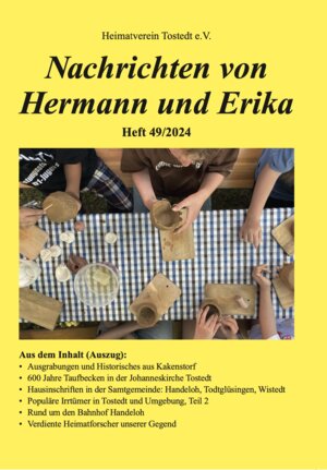 Buchcover Nachrichten von Hermann und Erika Heft 49/2024  | EAN 9783867078658 | ISBN 3-86707-865-3 | ISBN 978-3-86707-865-8
