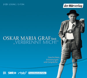 Buchcover "Verbrennt mich!" | Oskar Maria Graf | EAN 9783867170819 | ISBN 3-86717-081-9 | ISBN 978-3-86717-081-9