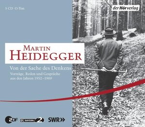 Buchcover Von der Sache des Denkens | Martin Heidegger | EAN 9783867171304 | ISBN 3-86717-130-0 | ISBN 978-3-86717-130-4