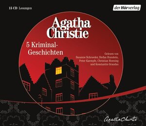 Buchcover Fünf Kriminal-Geschichten | Agatha Christie | EAN 9783867177405 | ISBN 3-86717-740-6 | ISBN 978-3-86717-740-5