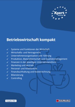 Buchcover Betriebswirtschaft kompakt  | EAN 9783867186131 | ISBN 3-86718-613-8 | ISBN 978-3-86718-613-1