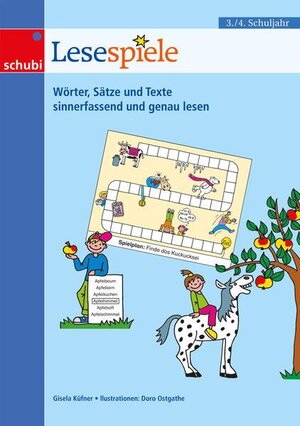 Buchcover Lesespiele 3/4 | Gisela Küfner | EAN 9783867233705 | ISBN 3-86723-370-5 | ISBN 978-3-86723-370-5