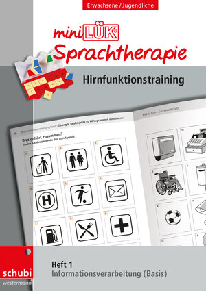 Buchcover miniLÜK-Sprachtherapie - Hirnfunktionstraining | Steiner | EAN 9783867237062 | ISBN 3-86723-706-9 | ISBN 978-3-86723-706-2