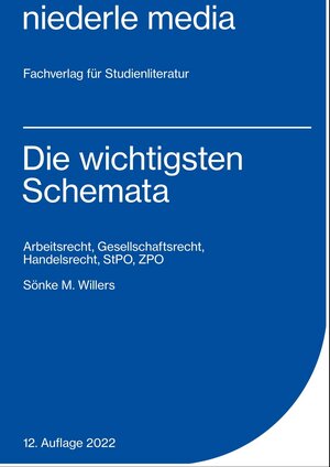 Buchcover Die wichtigsten Schemata - 2022 | Sönke M Willers | EAN 9783867241380 | ISBN 3-86724-138-4 | ISBN 978-3-86724-138-0