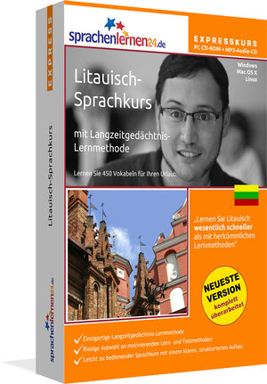 Buchcover Sprachenlernen24.de Litauisch-Express-Sprachkurs | EAN 9783867250252 | ISBN 3-86725-025-1 | ISBN 978-3-86725-025-2