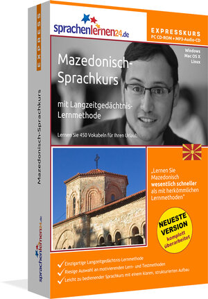 Buchcover Sprachenlernen24.de Mazedonisch-Express-Sprachkurs | EAN 9783867250283 | ISBN 3-86725-028-6 | ISBN 978-3-86725-028-3
