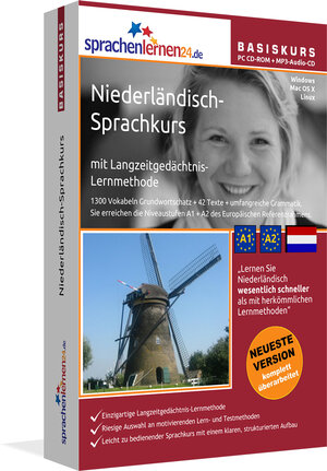 Buchcover Sprachenlernen24.de Niederländisch-Basis-Sprachkurs | EAN 9783867258227 | ISBN 3-86725-822-8 | ISBN 978-3-86725-822-7