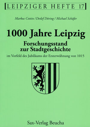 Buchcover 1000 Jahre Leipzig | Markus Cottin | EAN 9783867290395 | ISBN 3-86729-039-3 | ISBN 978-3-86729-039-5