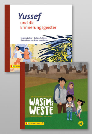 Buchcover Paket: »Wasims Weste« & »Yussef und die Erinnerungsgeister« | Anja Offermann | EAN 9783867392327 | ISBN 3-86739-232-3 | ISBN 978-3-86739-232-7