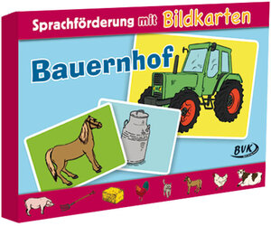 Buchcover Sprachförderung mit Bildkarten Bauernhof | Christiane Stedeler-Gabriel | EAN 9783867406604 | ISBN 3-86740-660-X | ISBN 978-3-86740-660-4
