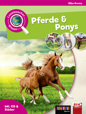 Buchcover Leselauscher Wissen: Pferde und Ponys | Silke Krome | EAN 9783867408233 | ISBN 3-86740-823-8 | ISBN 978-3-86740-823-3