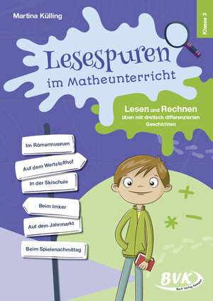 Buchcover Lesespuren im Matheunterricht Klasse 3 | Martina Külling | EAN 9783867409971 | ISBN 3-86740-997-8 | ISBN 978-3-86740-997-1